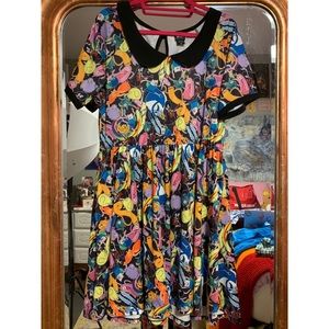 adventure time peter pan collar dress - XXL
